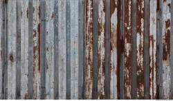 Photo Textures of Metal Corrugated Plates